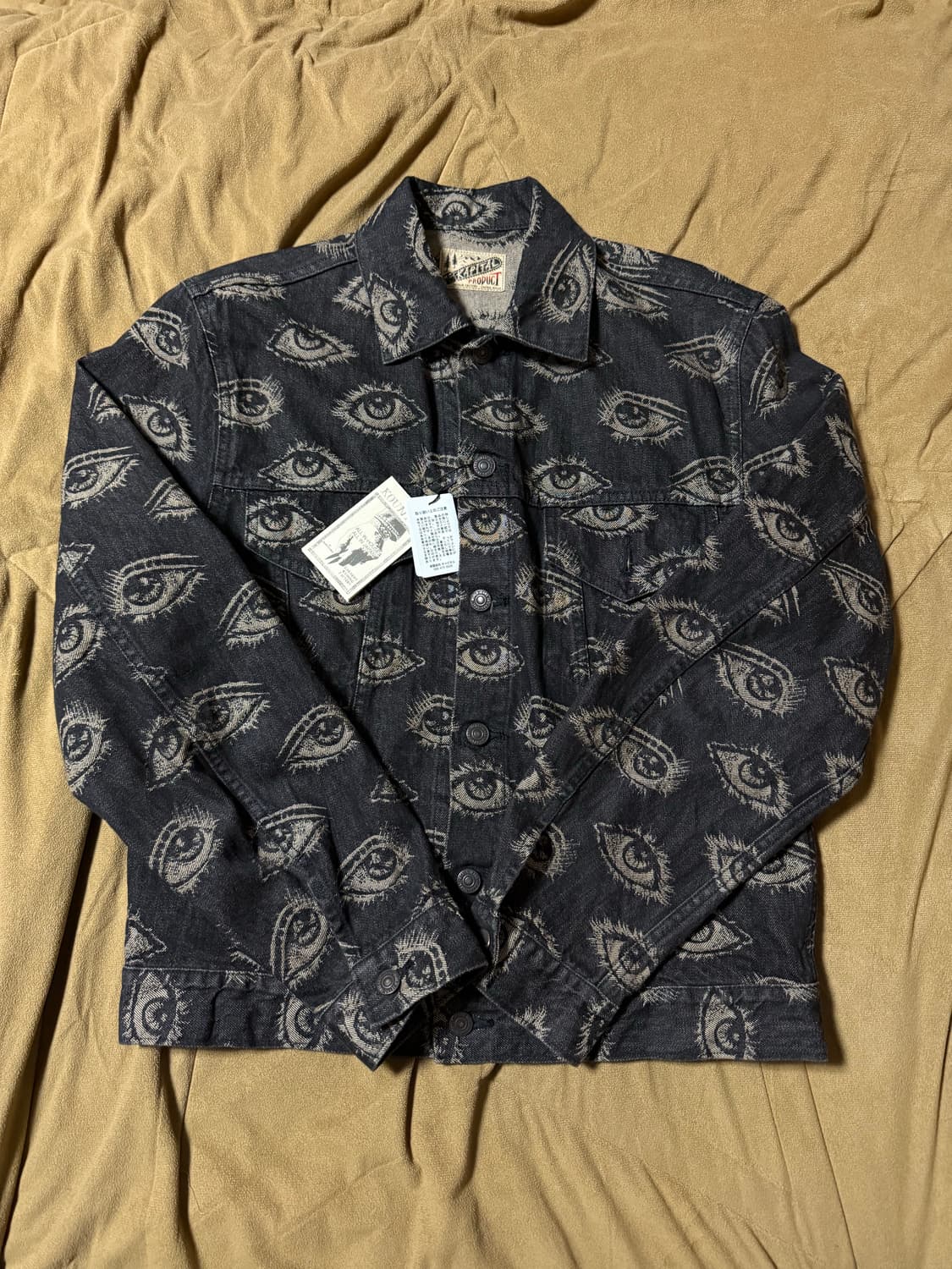 [3,L] 캐피탈 스피크이지 데님 써드 자켓 블랙 팝니다  상품이미지1