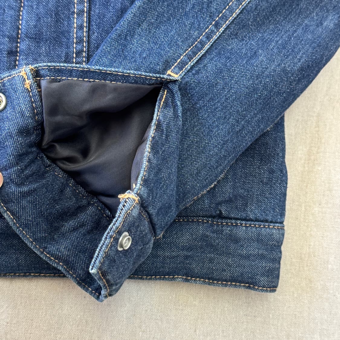 리바이스 우먼 구스다운 데님자켓 M 상품이미지4