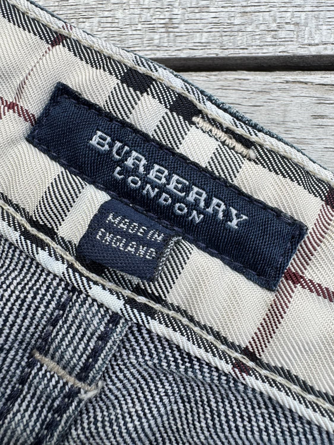 90s 버버리 데님팬츠 상품이미지2