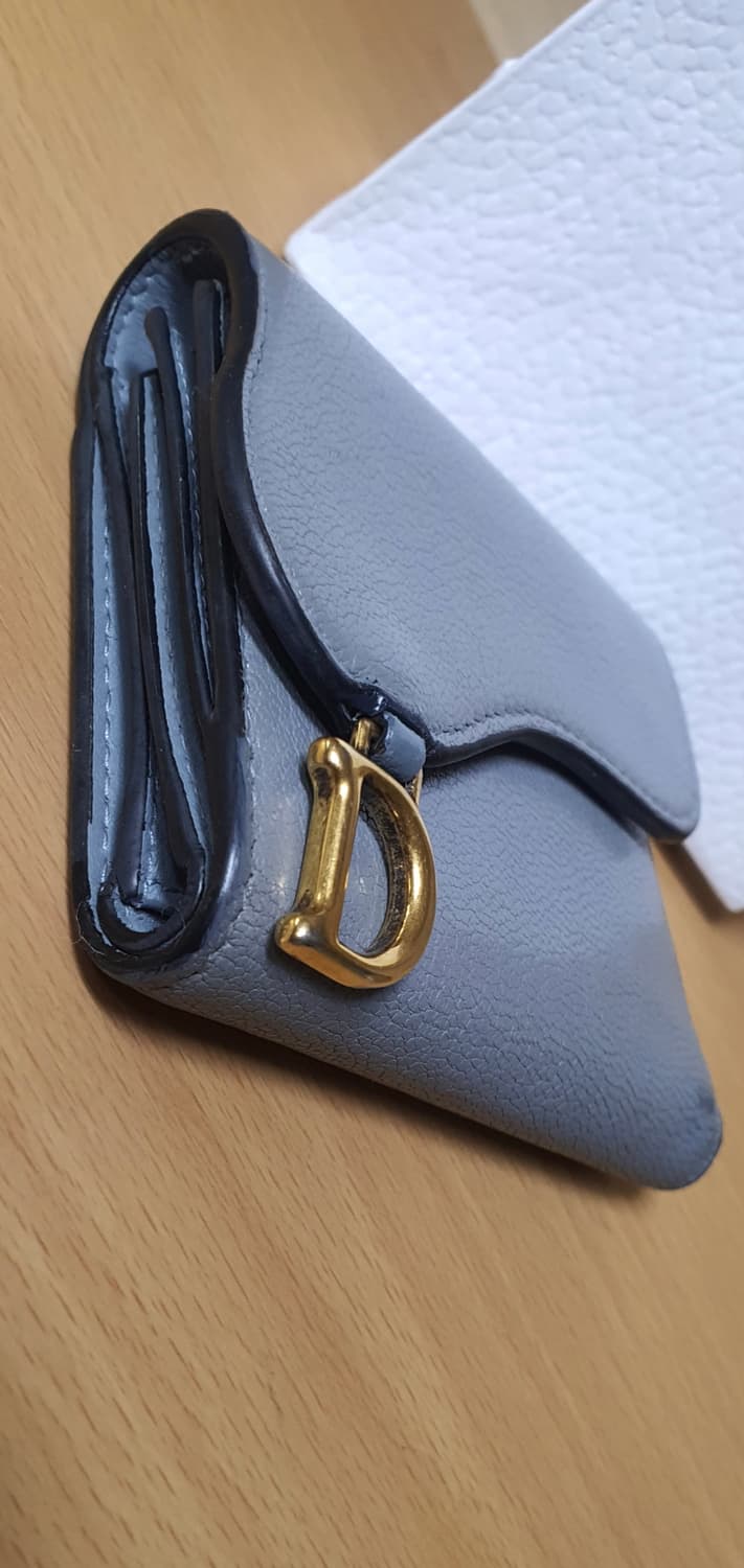디올 로투스 반지갑/지갑 정품A급(감정O) 상품이미지6
