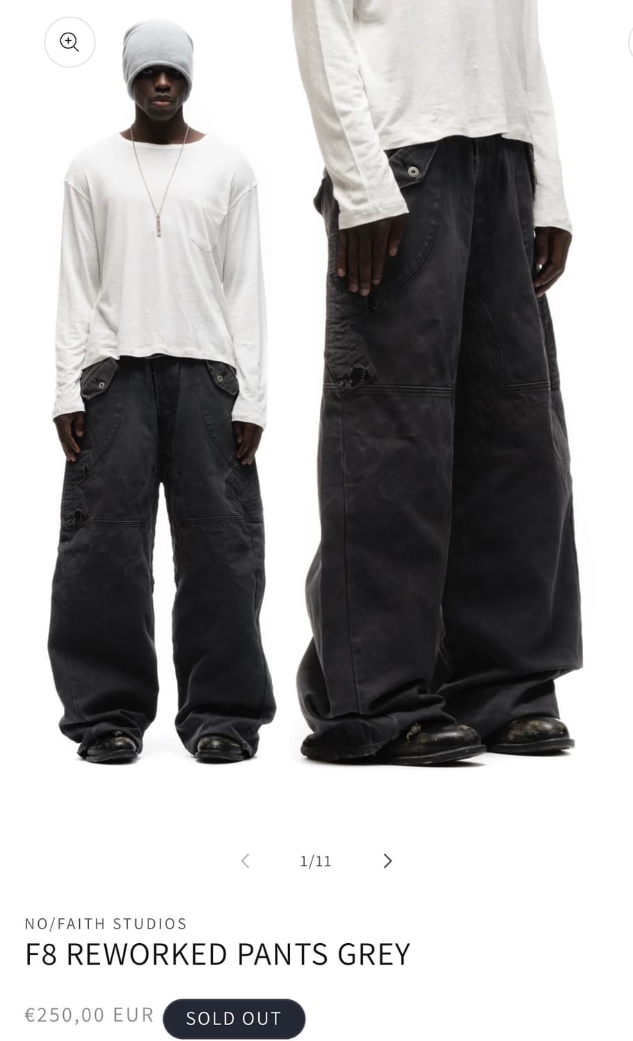 No faith studios f8 리워크 팬츠 상품이미지1