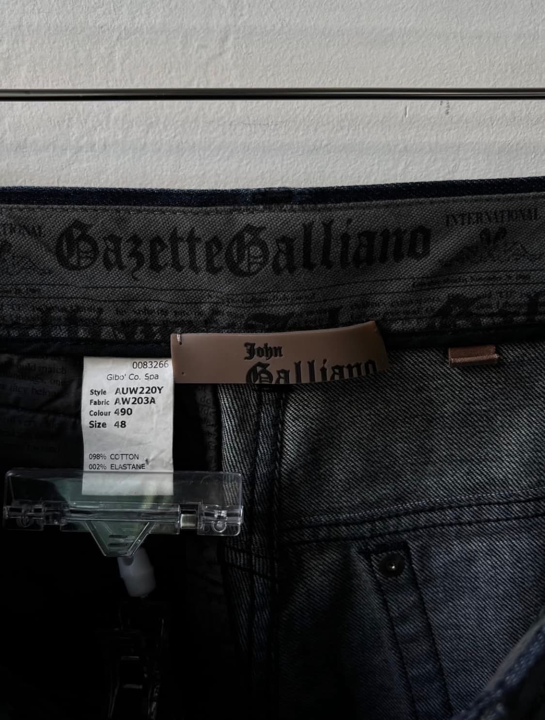 존 갈리아노 코팅 진 상품이미지7