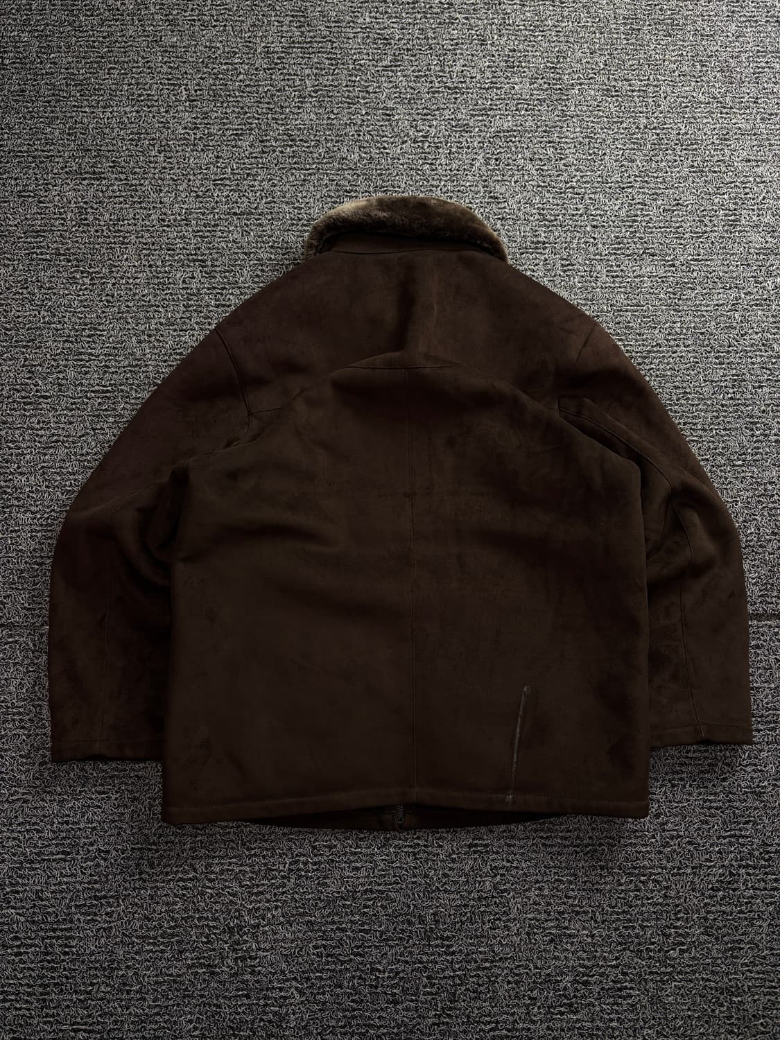 빈티지 아카이브 스웨이드 무스탕 자켓 브라운 1784 상품이미지4