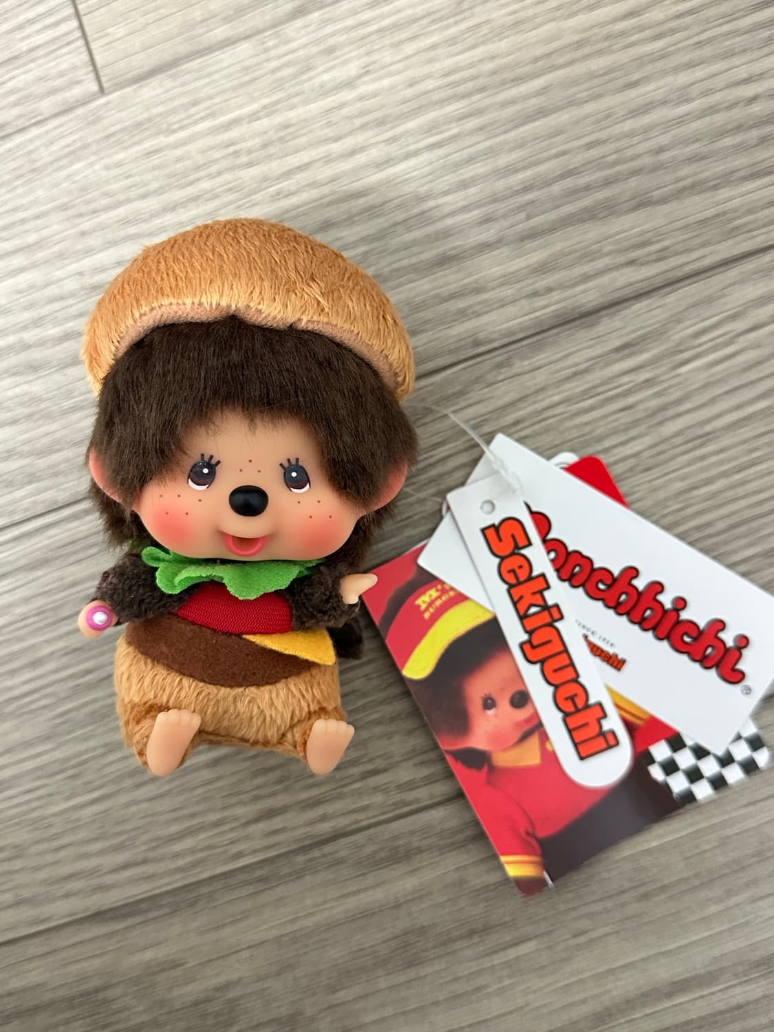 햄버거 몬치치 키링 상품이미지1