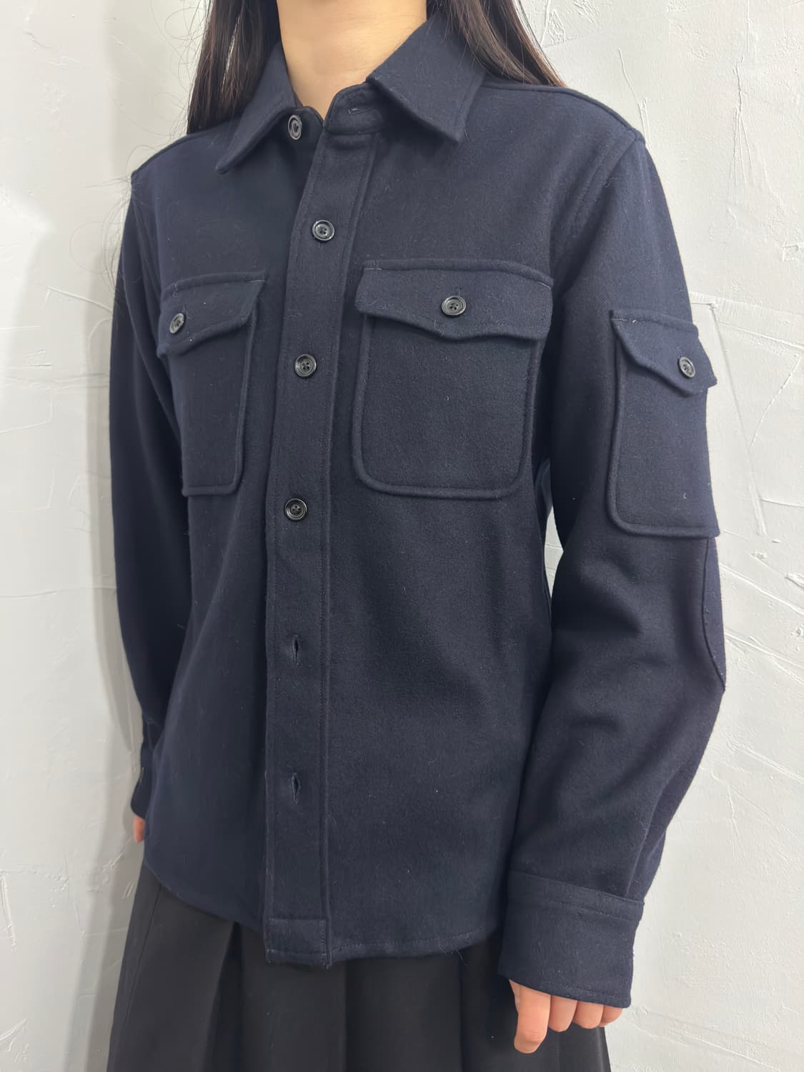 beauty&youth wool shirt 상품이미지2