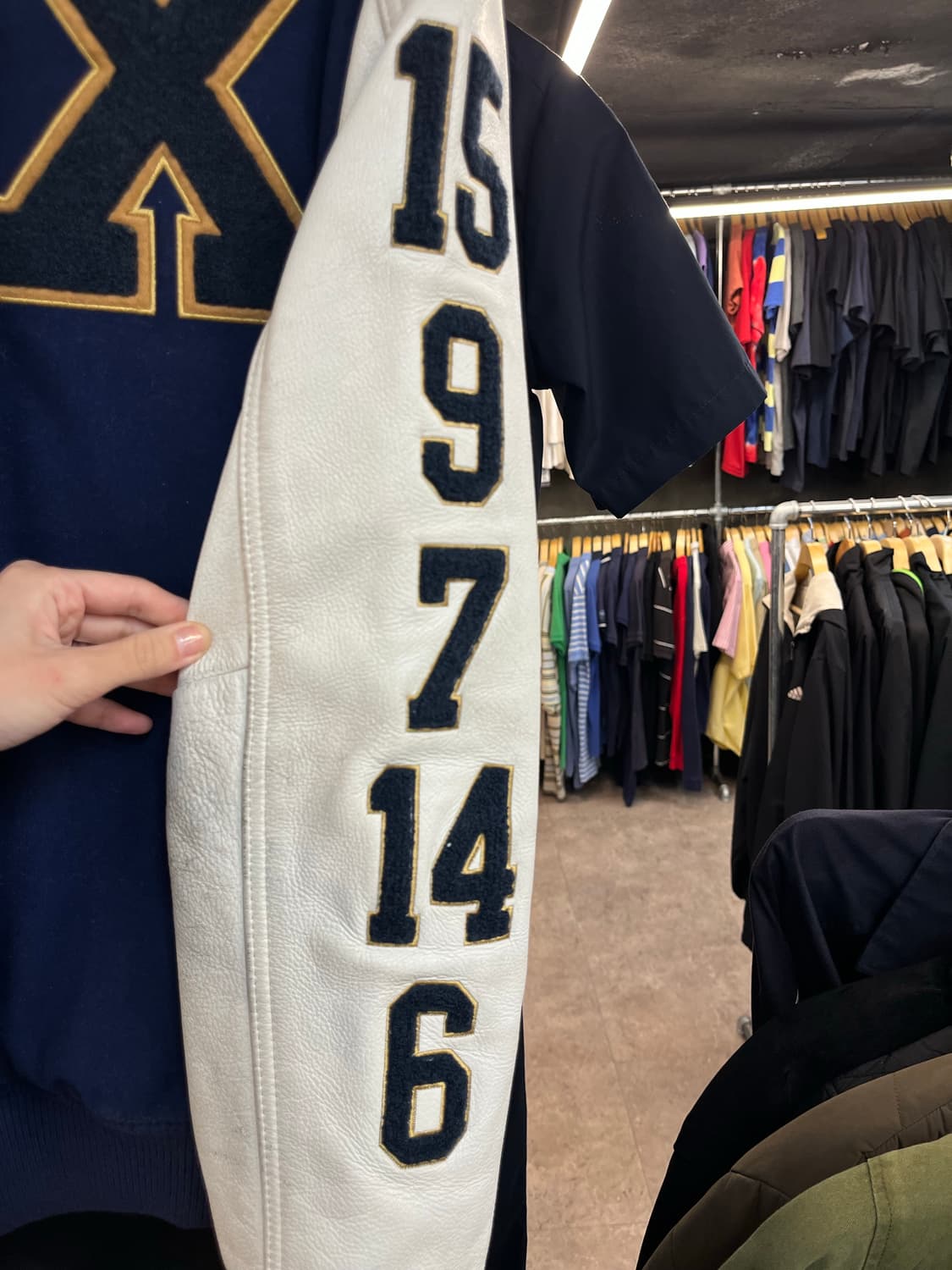 나이키 USA 디스트로이어 드림팀 자켓 네이비 M #csz1255  상품이미지3
