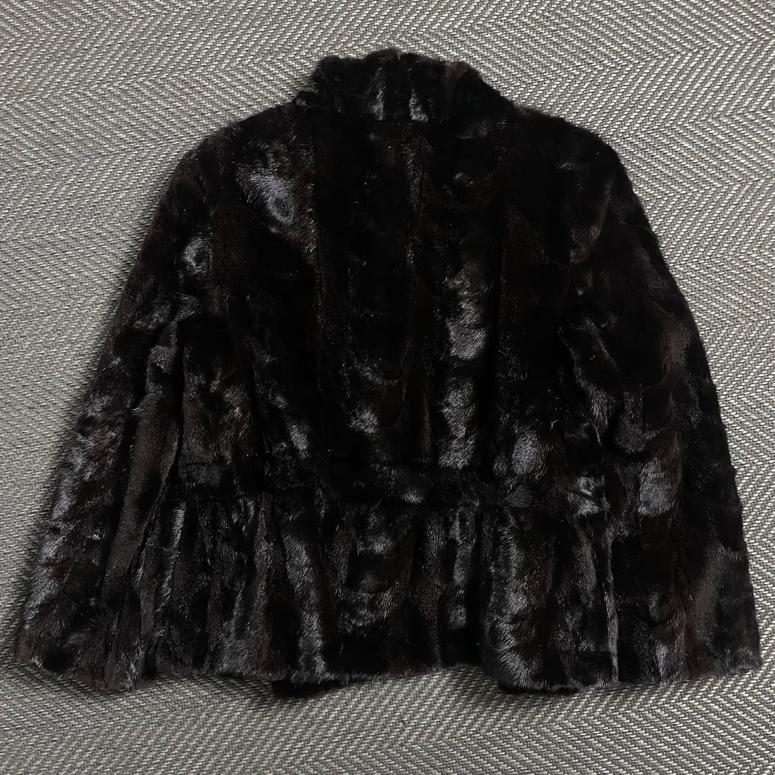 chatelaine 아카이브 우먼스 밍크 자켓 브라운o 4748 상품이미지5