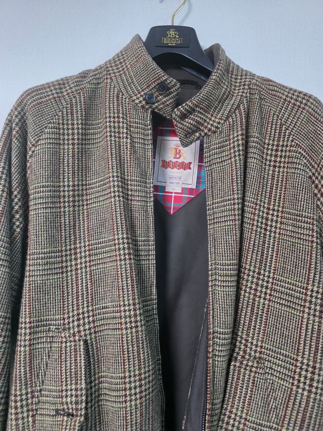 바라쿠타 아브라함문 울 자켓 상품이미지4