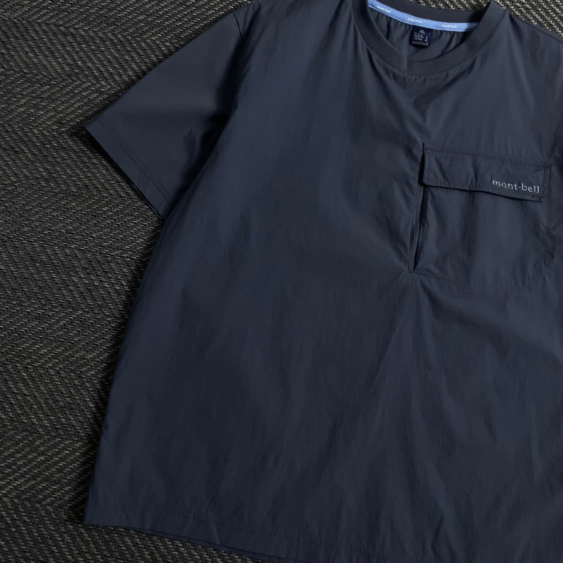 몽벨 아치로고 나일론 포켓 반팔 우븐 웜업 y 3866 상품이미지4