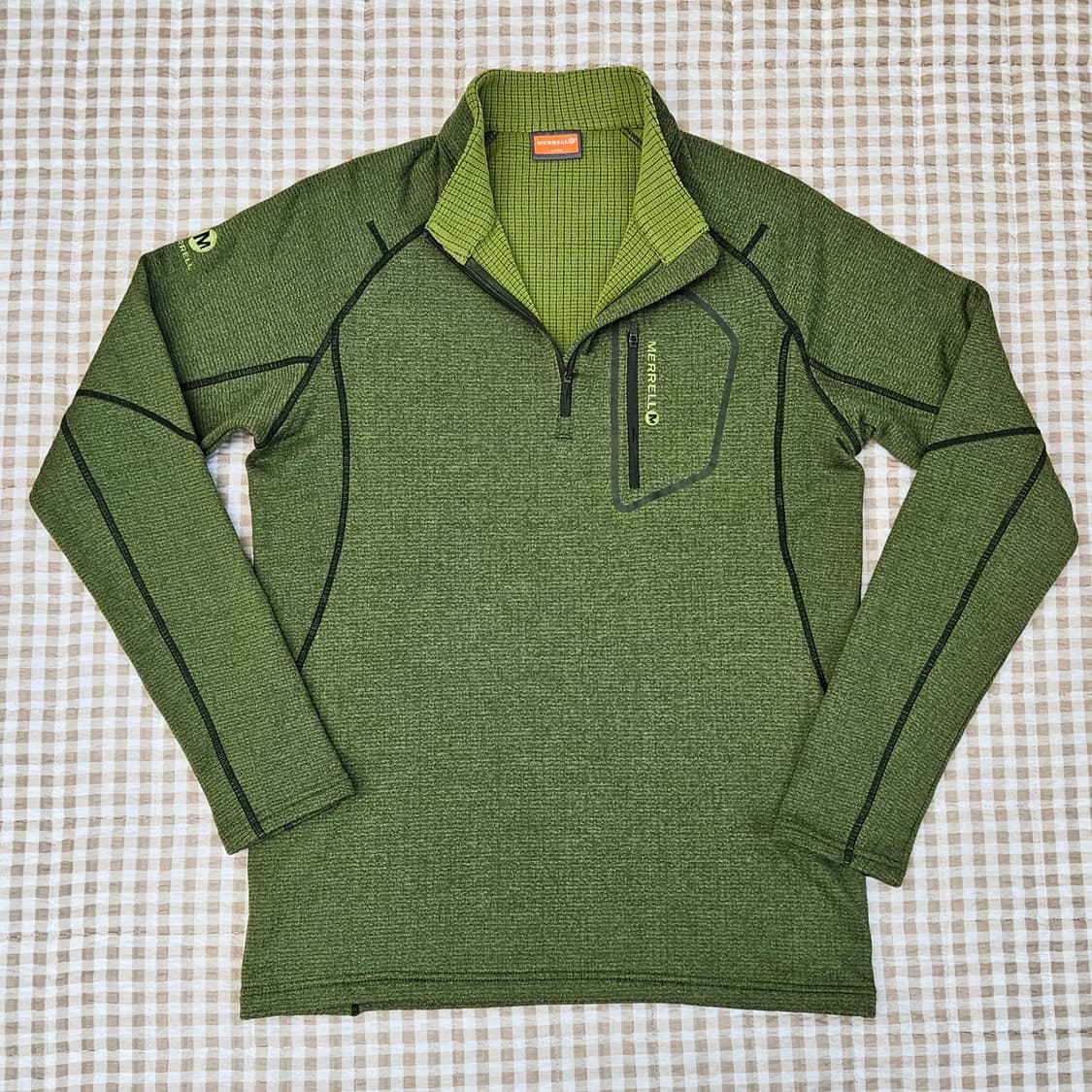 머렐 반집업 기모 등산복 남자100 상품이미지1