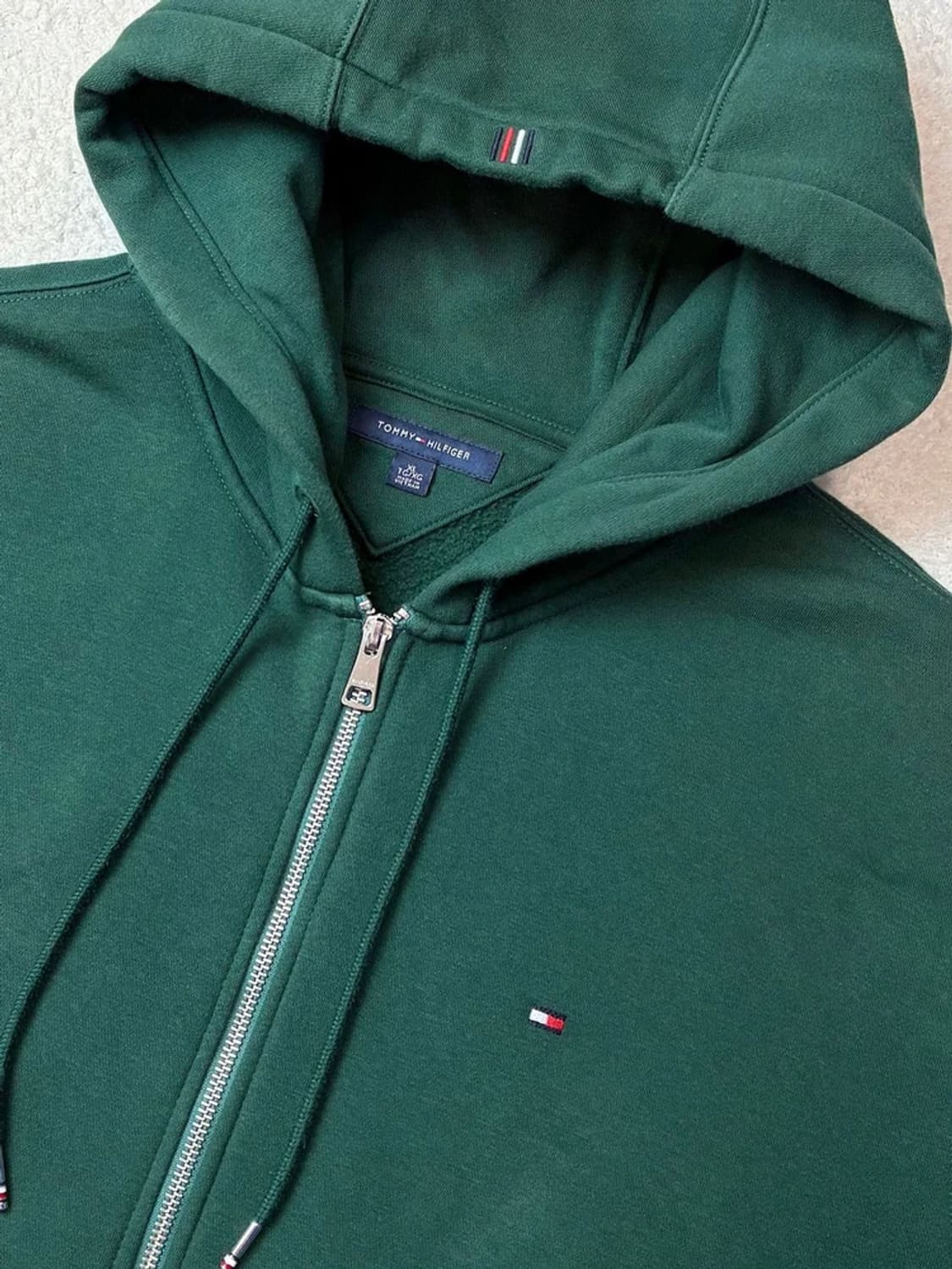 타미힐피거 베이직 코튼 후드 집업 PN5864    상품이미지3