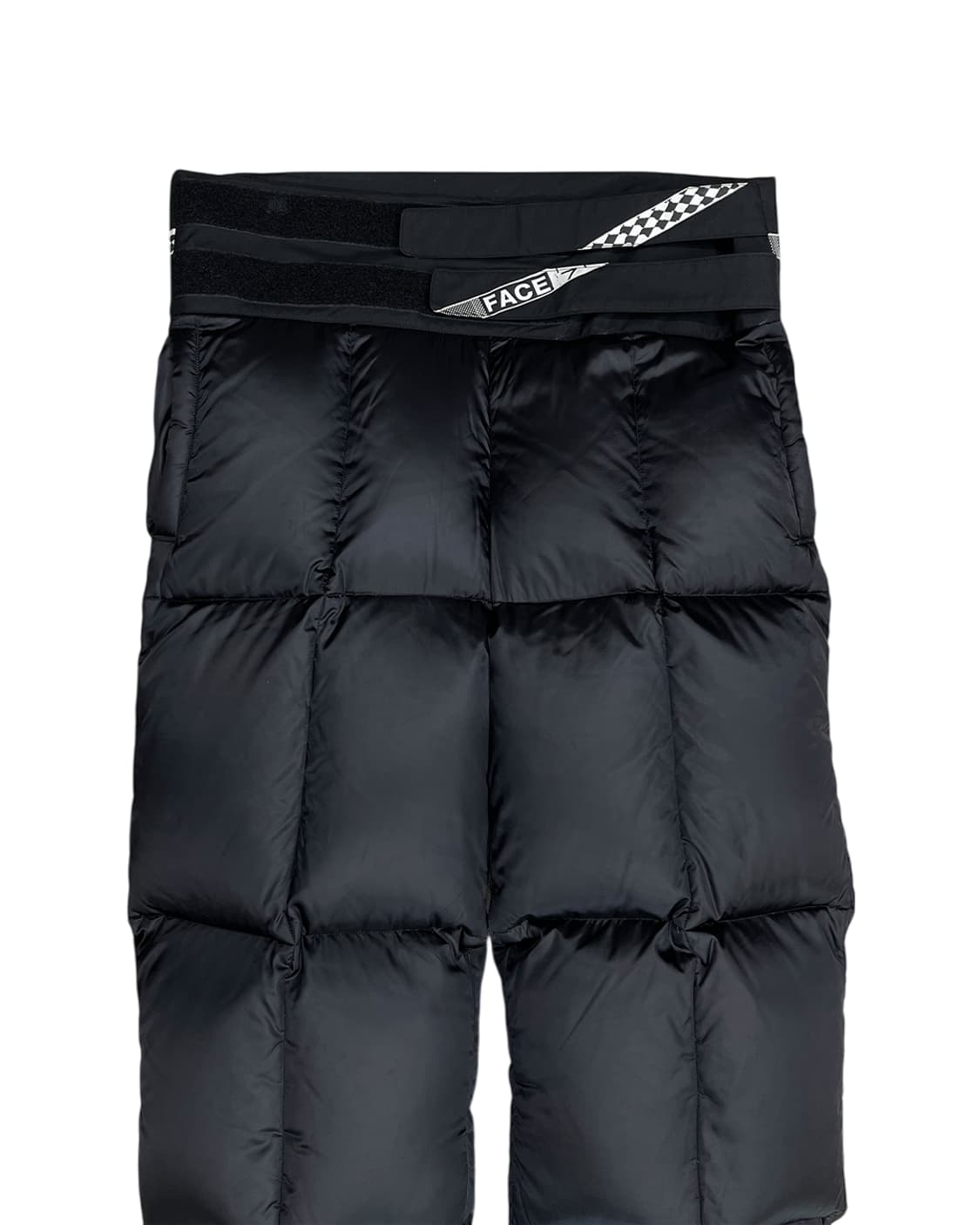 파세타즘 벨크로 디테일 패디드 팬츠 블랙 상품이미지6