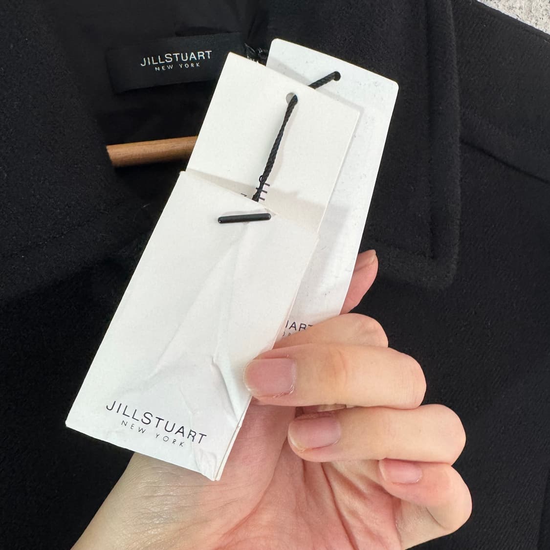 질스튜어트 울 롱 코트 상품이미지8