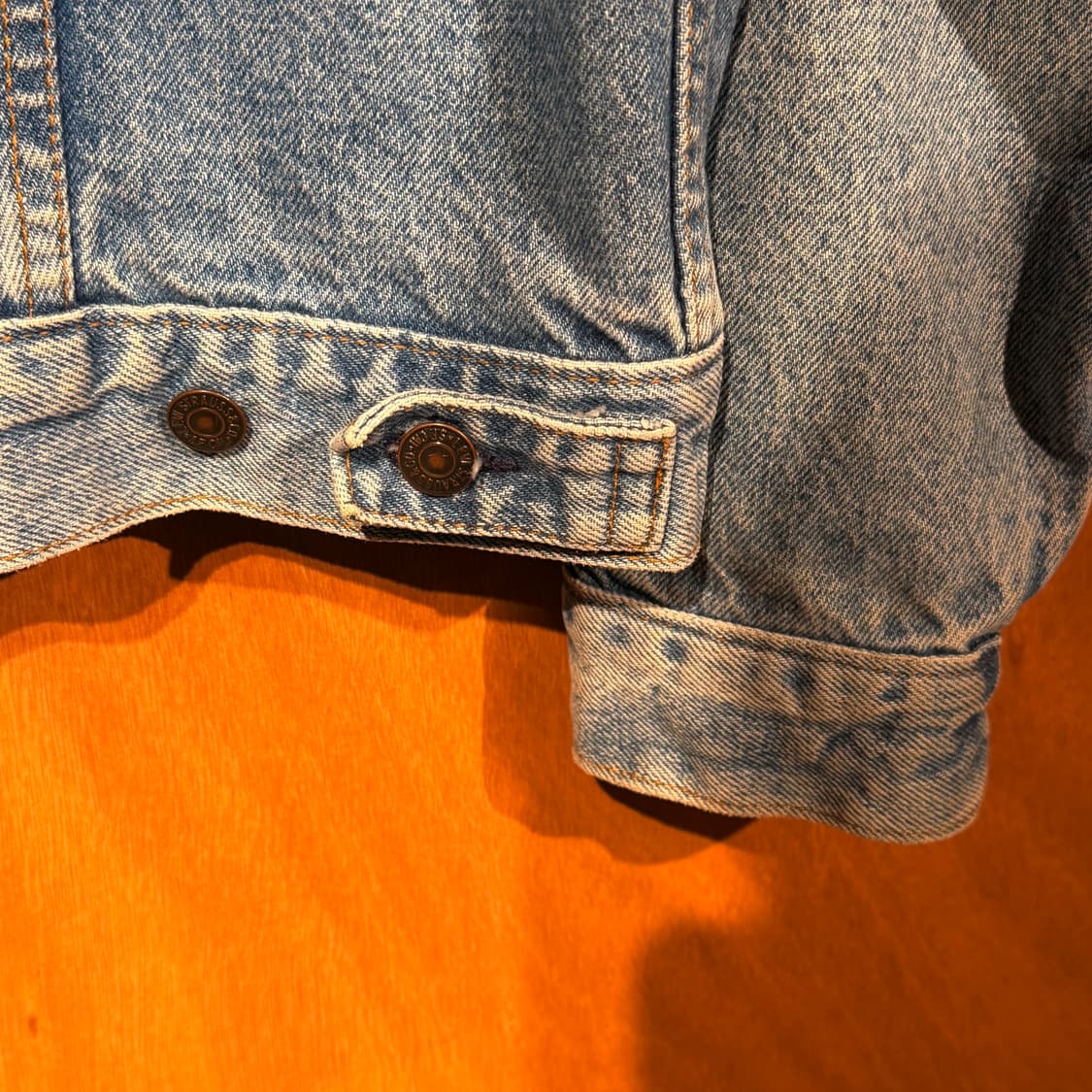 리바이스 USA 80s 데님 트러커 자켓 XL 상품이미지9