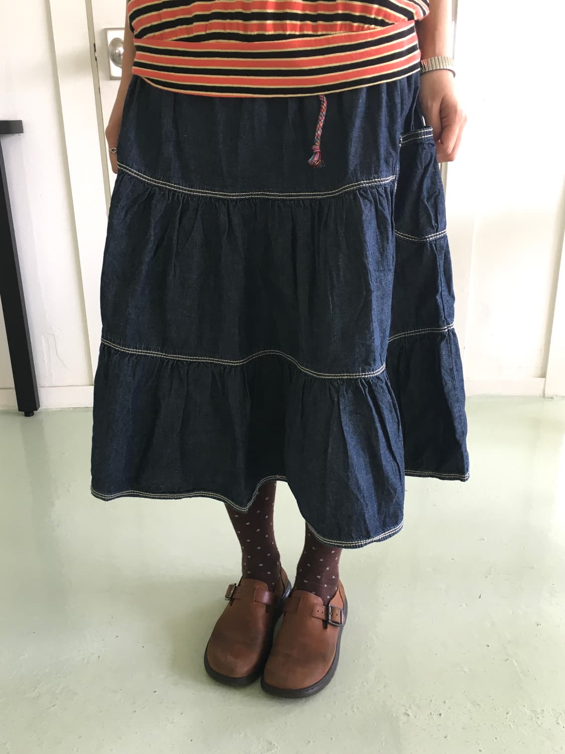 BEAMS BOY denim pocket skirt 상품이미지5