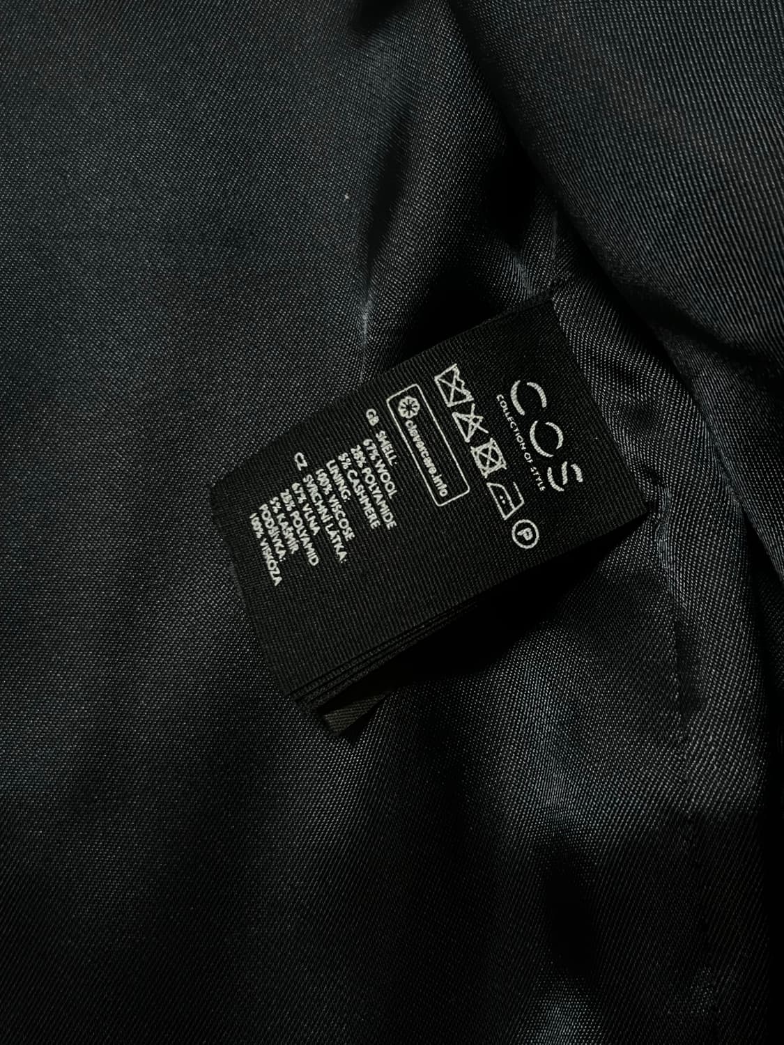 COS 여성 캐시미어 울 크롭자켓 상품이미지6