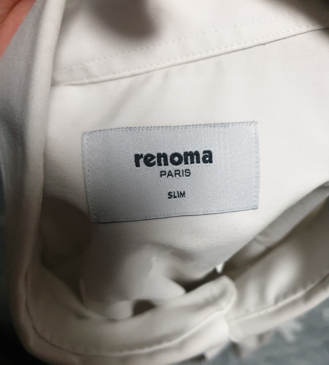 레노마 PARIS 슬림핏 정장 긴팔셔츠 크림 (105) 상품이미지2