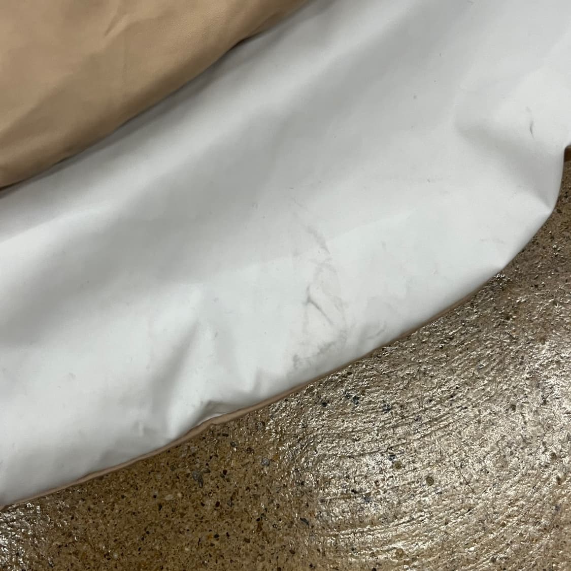 아디다스 베이지 브라운 화이트 양면 리버시블 패딩 상품이미지8