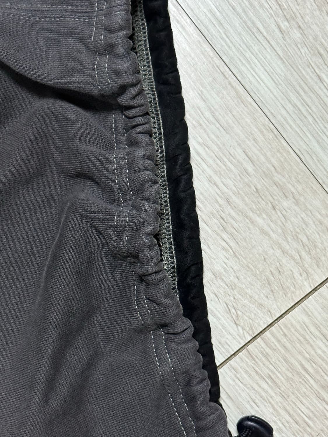 1) 폴리테루 퍼티그 스웻 워시드그린 판매 상품이미지4