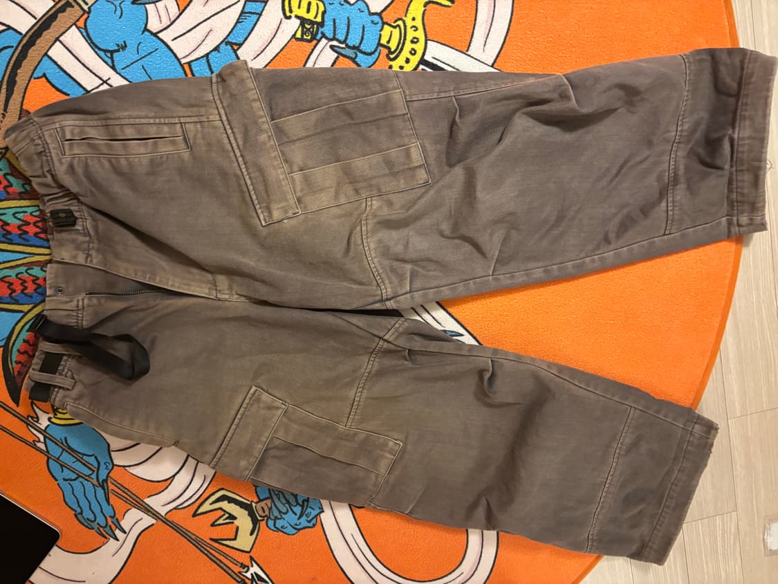 해칭룸 밀팬츠 워시드 차콜 상품이미지2