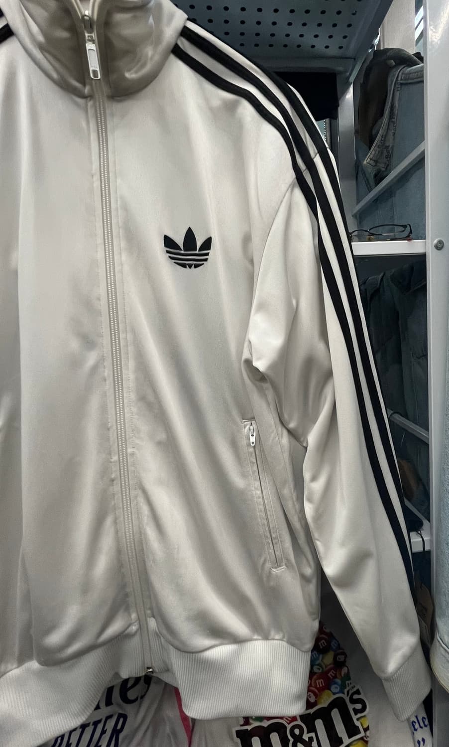 00s 아디다스 파이어버드 화이트 져지 트랙탑 상품이미지4