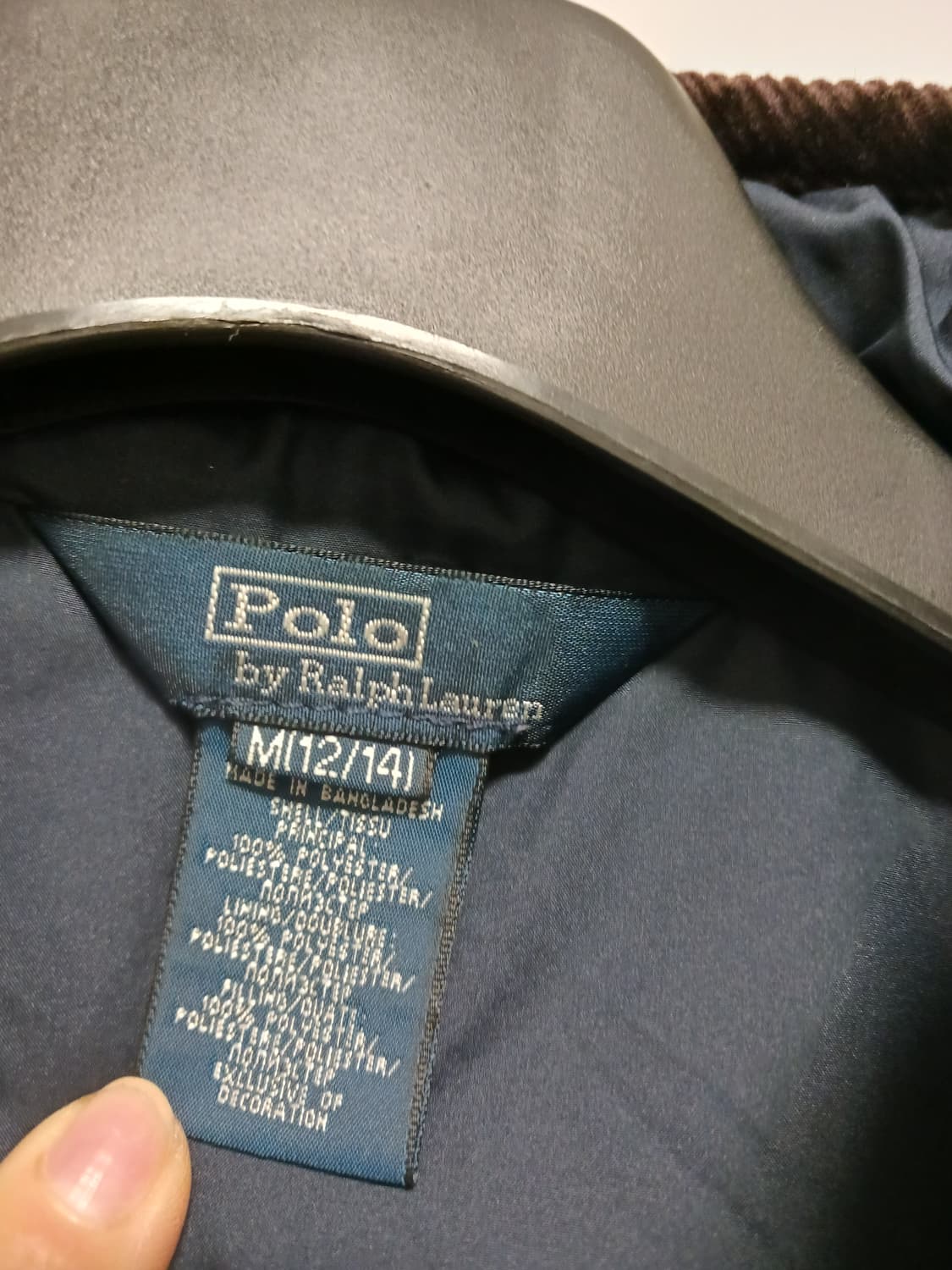 폴로날프로런 주니어 퀄팅경량자켓 상품이미지2