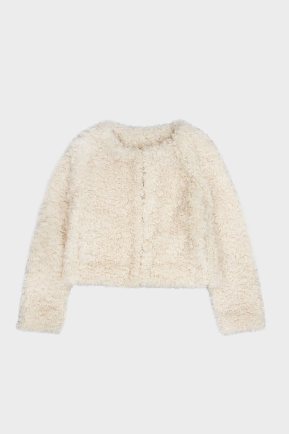 마그넷아카이브 soft fur jacket 소프트 퍼자켓 아이보리 상품이미지2