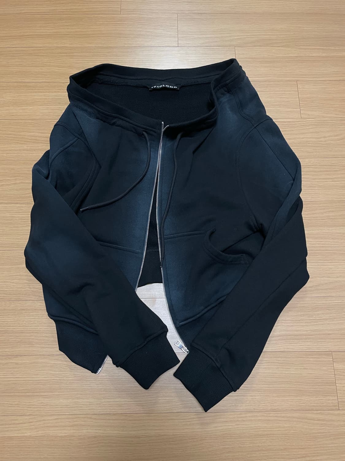 Lcdc 스프레드 워시드 집업 블랙 상품이미지3