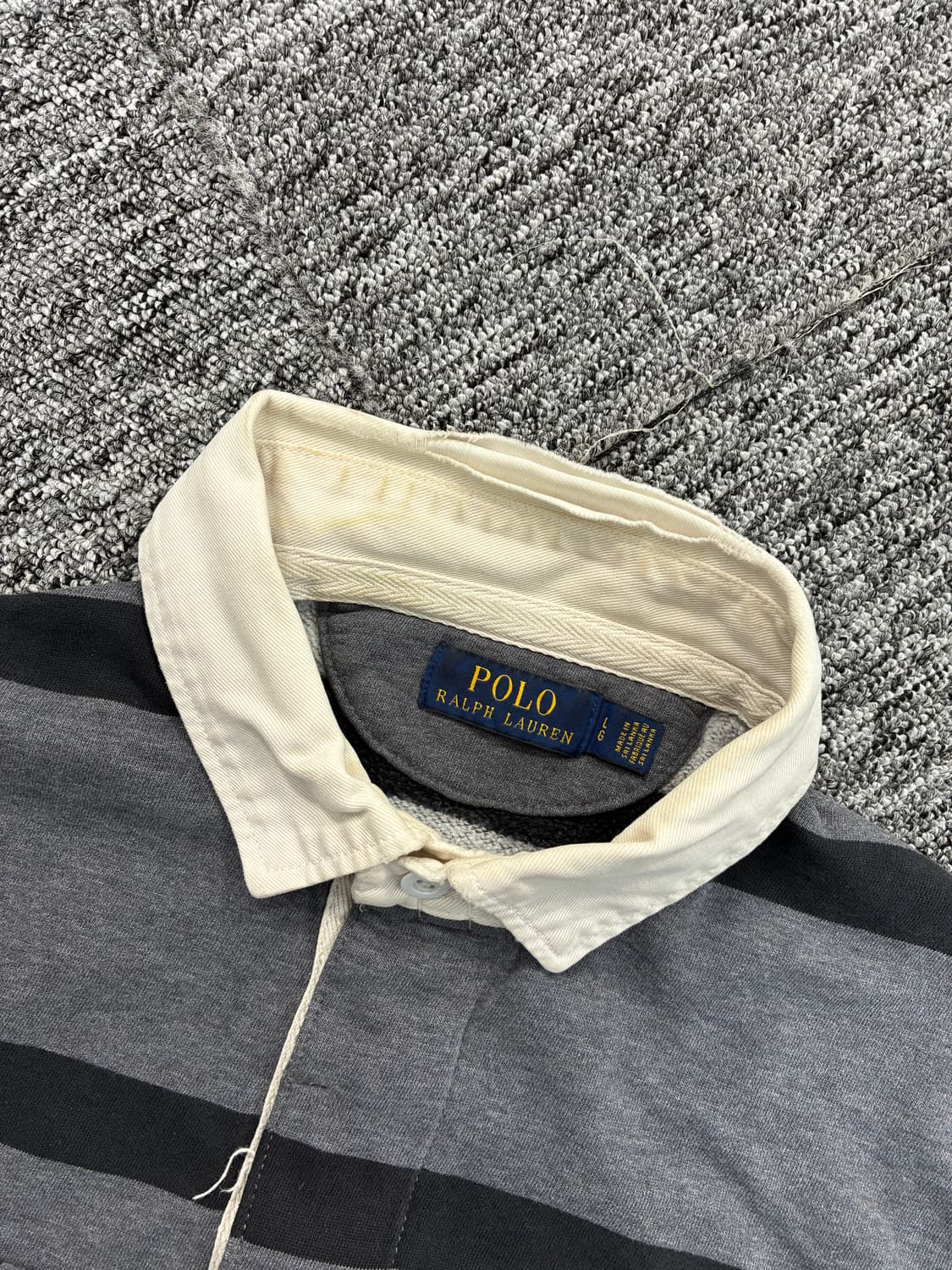 폴로 랄프로렌 스트라이프 럭비 pk L 상품이미지5