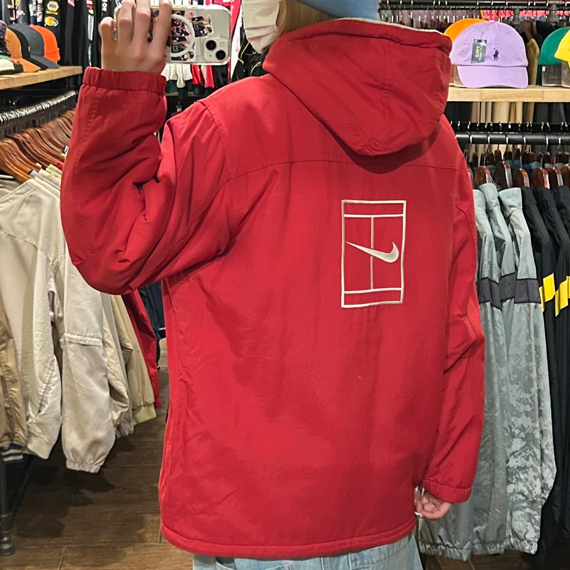 [HI] 나이키 패딩 레드 상품이미지5