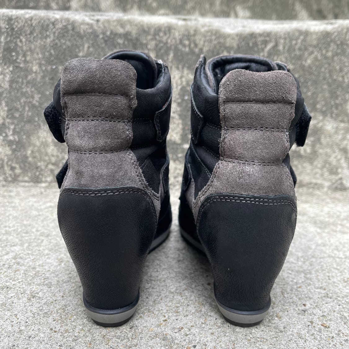 [230] GEOX 레더 웨지힐 스니커즈 상품이미지5