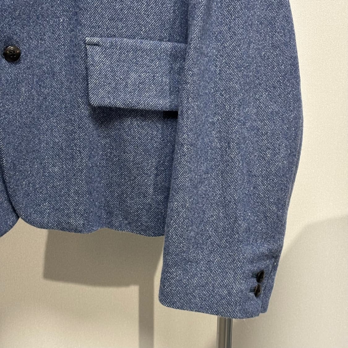 2) URU 우루 울 캐시미어 4버튼 자켓 상품이미지3