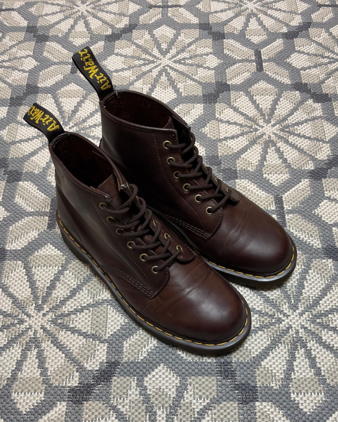 (280) 닥터마틴 101 6홀 크레이지 홀스 부츠 가우초 상품이미지1