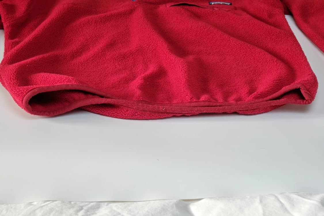 90s USA 파타고니아 신칠라 스냅-T 레드 상품이미지6