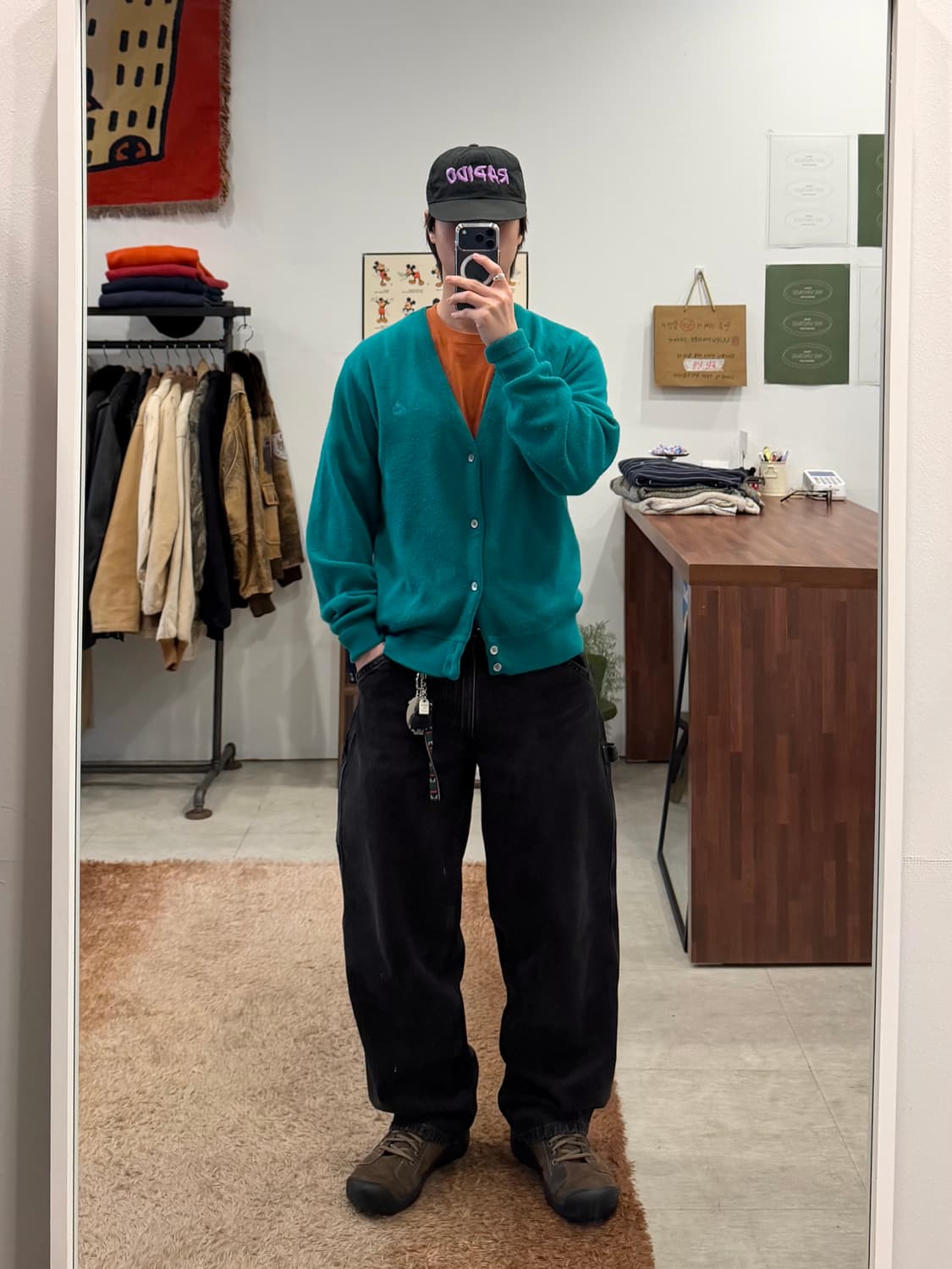 90s Izod 아이조드 빈티지 가디건 (made in USA) 상품이미지2