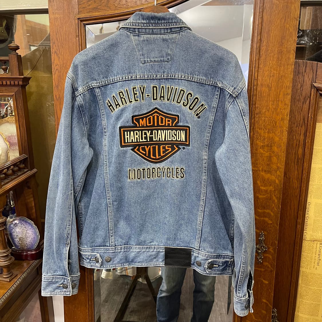 Harley davidson denim trucker 상품이미지1