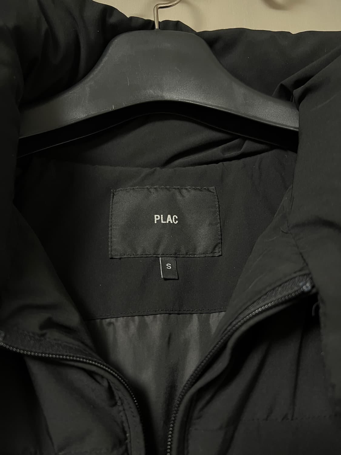 PLAC 플랙  블랙 오버핏 패딩 점퍼 상품이미지3