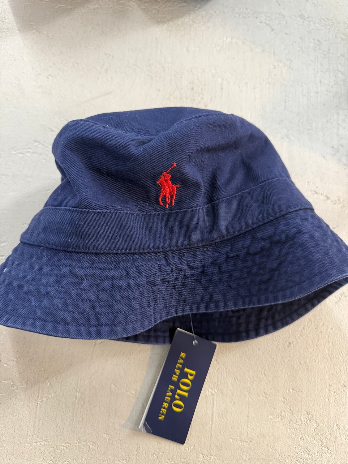 폴로 랄프로렌 네이비 버킷햇 L/XL 상품이미지2