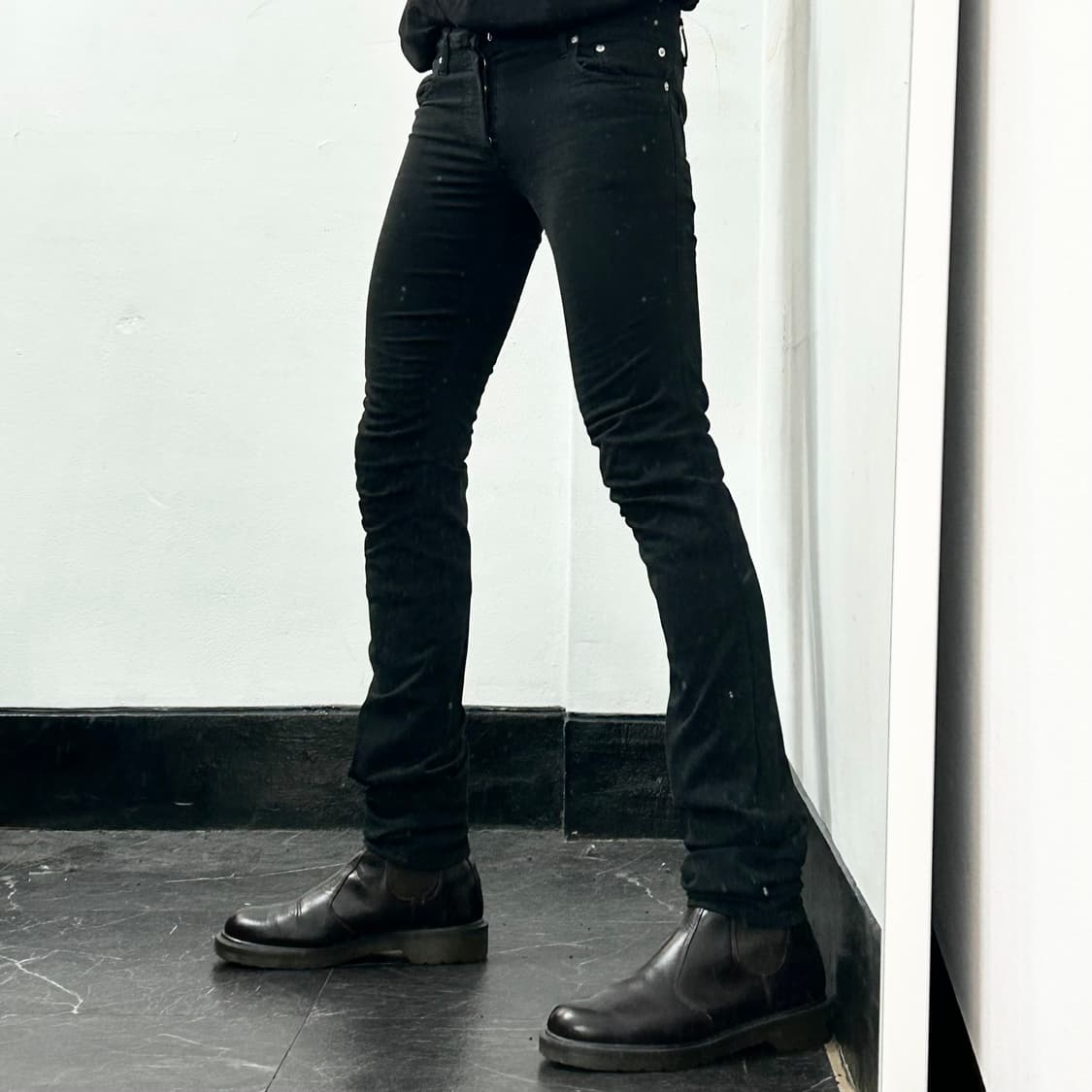 디올 옴므 에디 슬리먼 블랙진 상품이미지3