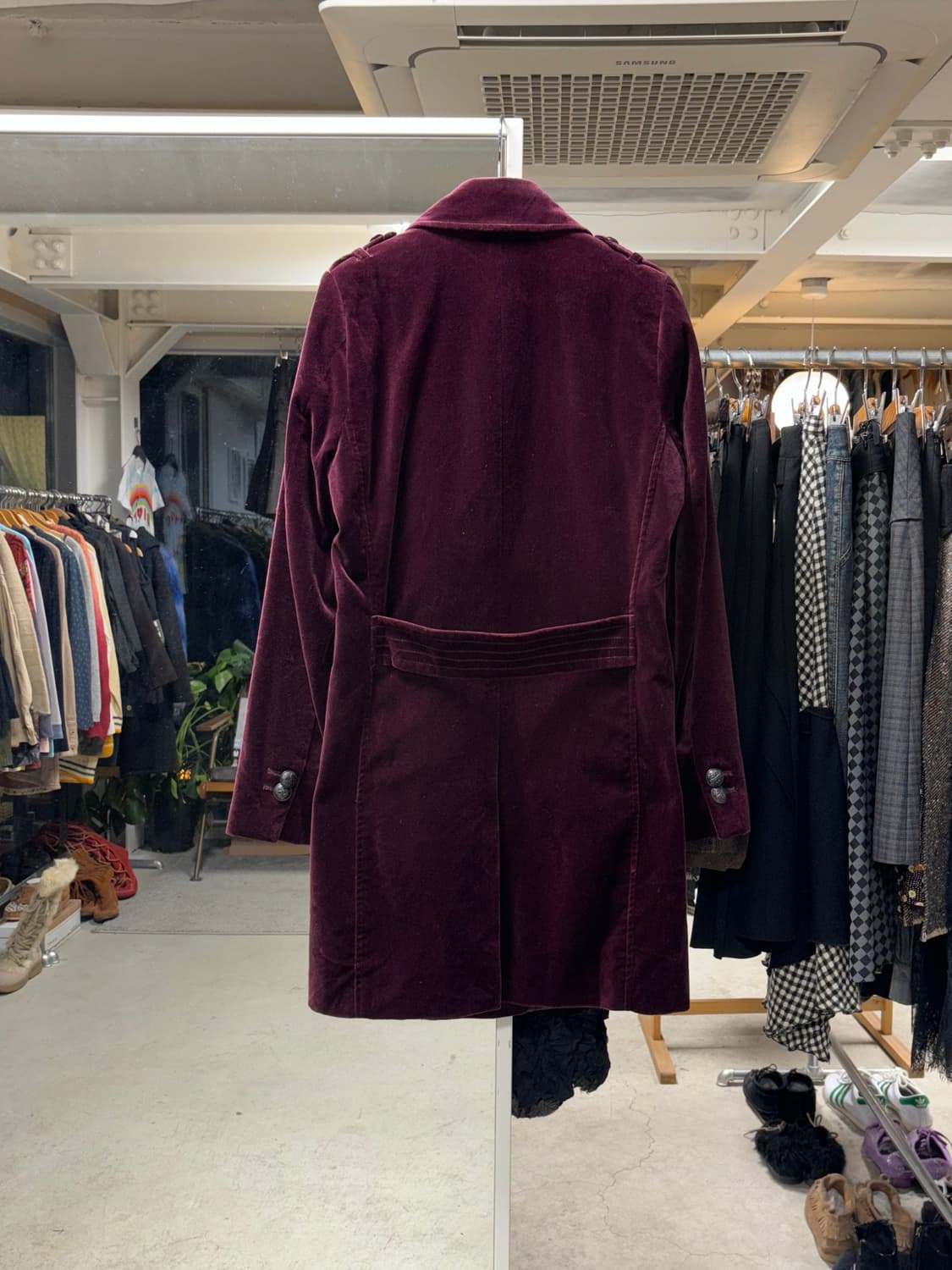 Pretty green 벨루어 나폴레옹 코트 상품이미지2