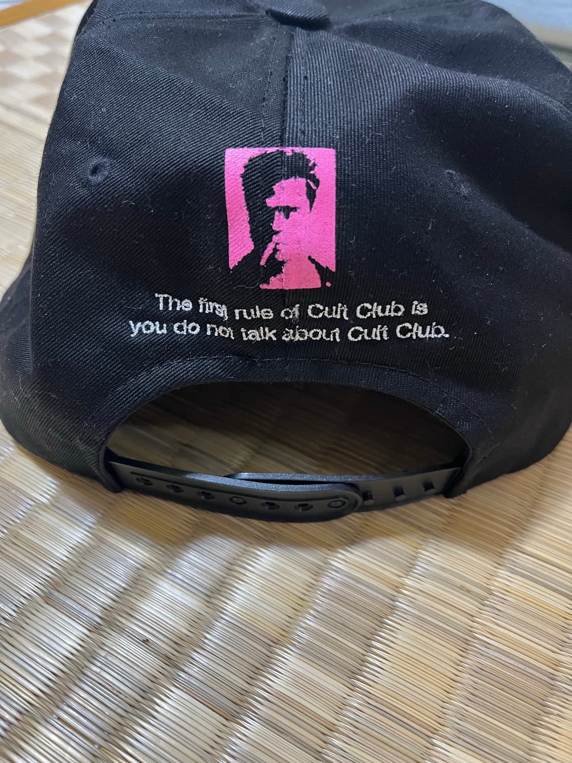 컬트히어로 클럽 모자 파이트클럽 오마주 앤초비 상품이미지4
