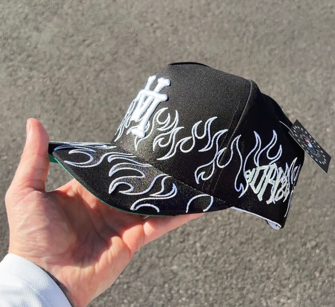 KILL THE HYPE 킬더하이프 업사이드다운 LA 플레임 스냅백 상품이미지3