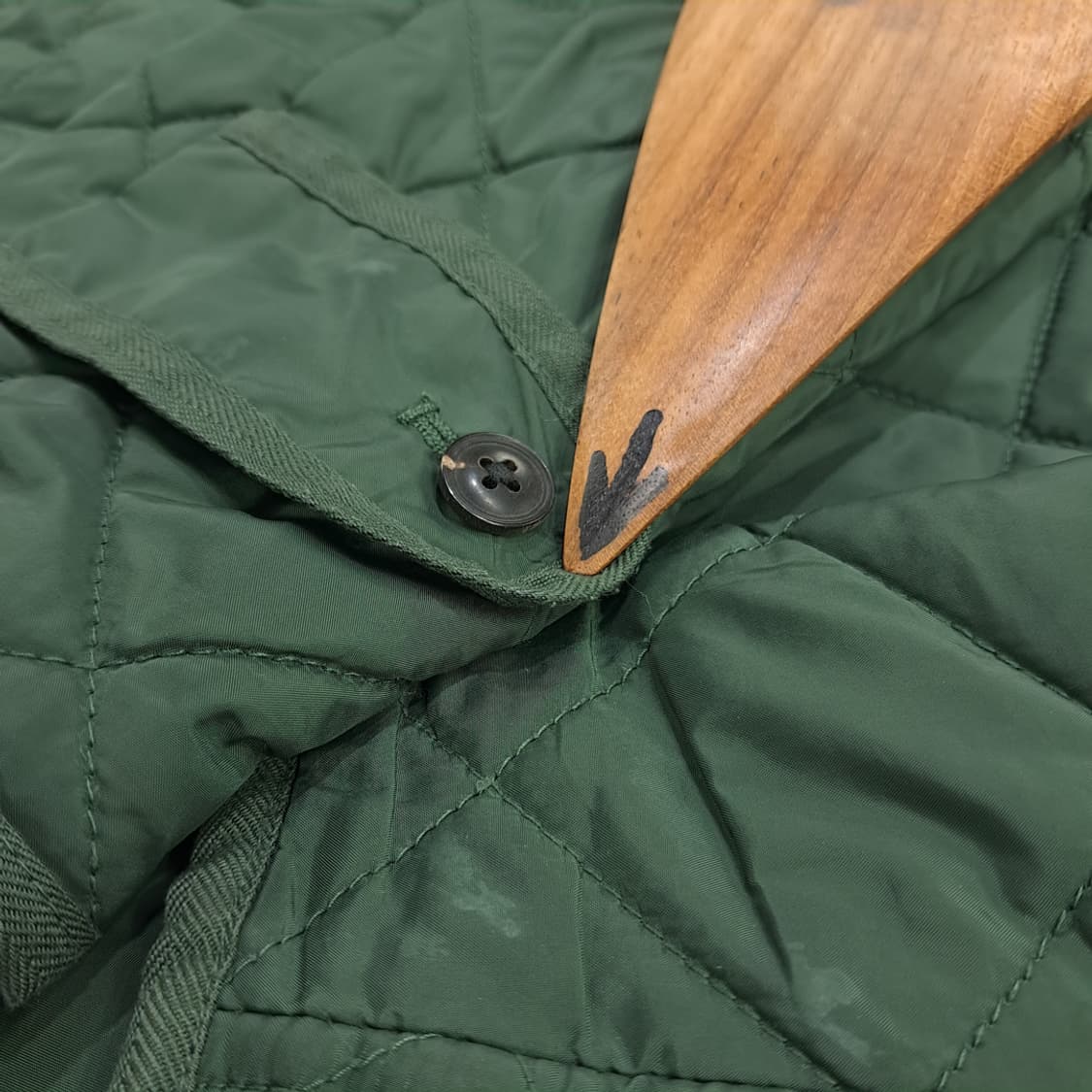 CN656W L 폴로 랄프로렌 포레스트그린 퀄팅 자켓 상품이미지9