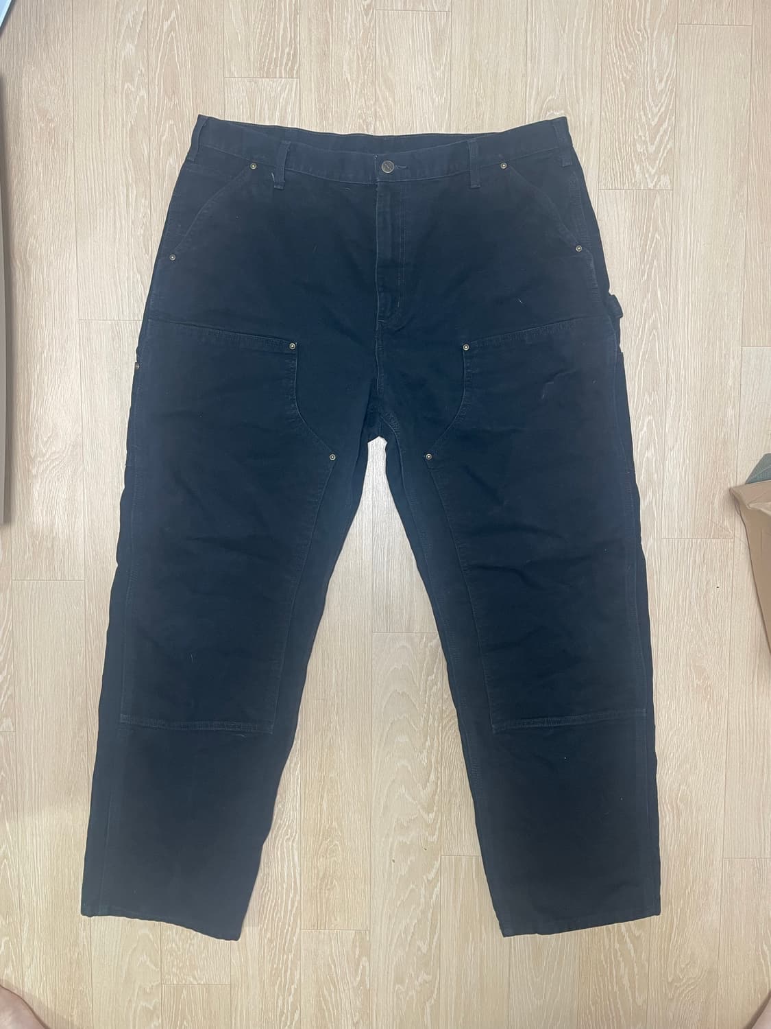 칼하트 블랙 더블니 40x32 상태최상 상품이미지1