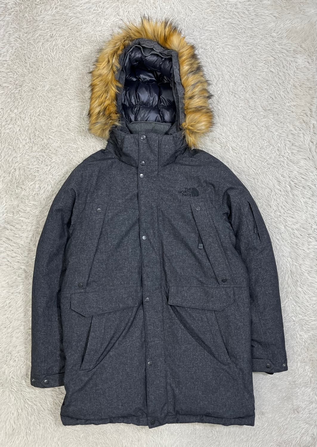 노스페이스 구스다운 하프 패딩/#2570 상품이미지1