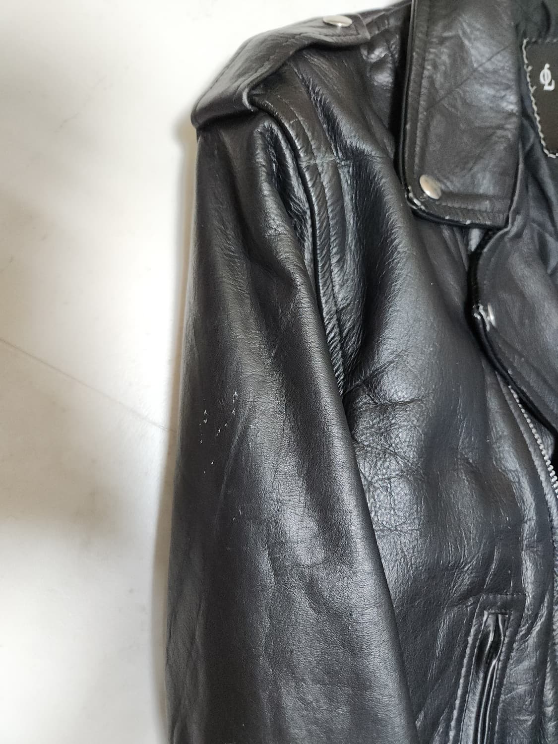 90s 소가죽 더블라이더 자켓 double rider 상품이미지6