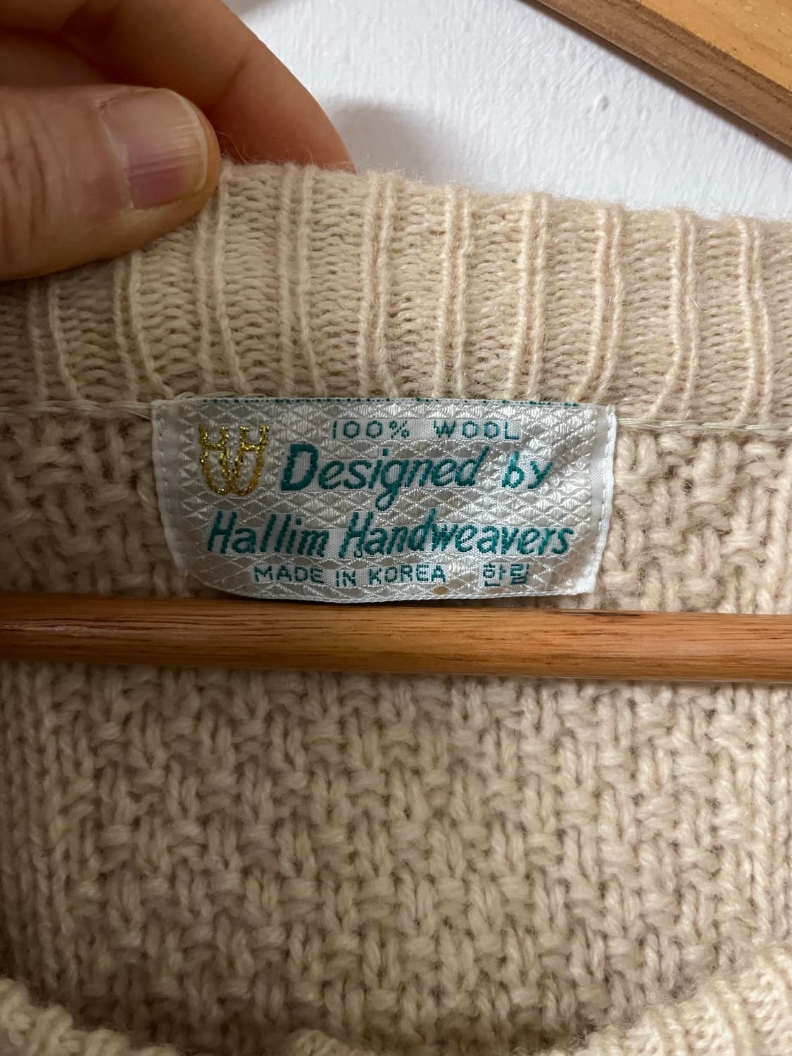 한림수직 케이블 가디건 상품이미지2