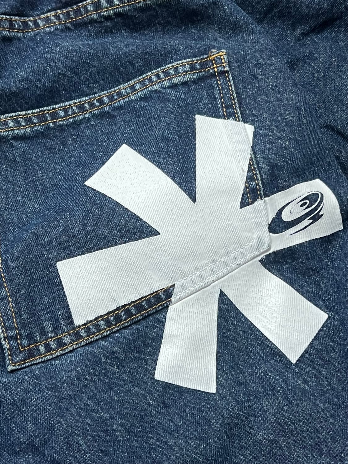 글랙 GP058 니캡 바이커 데님 팬츠 (INDIGO) M 상품이미지4