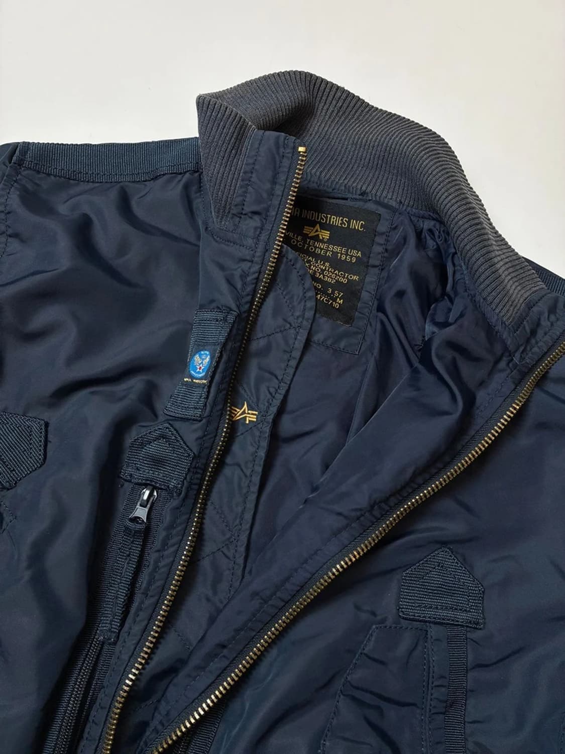 알파인더스트리 MA-1 택티컬 플라이트 자켓 PN9411 상품이미지5