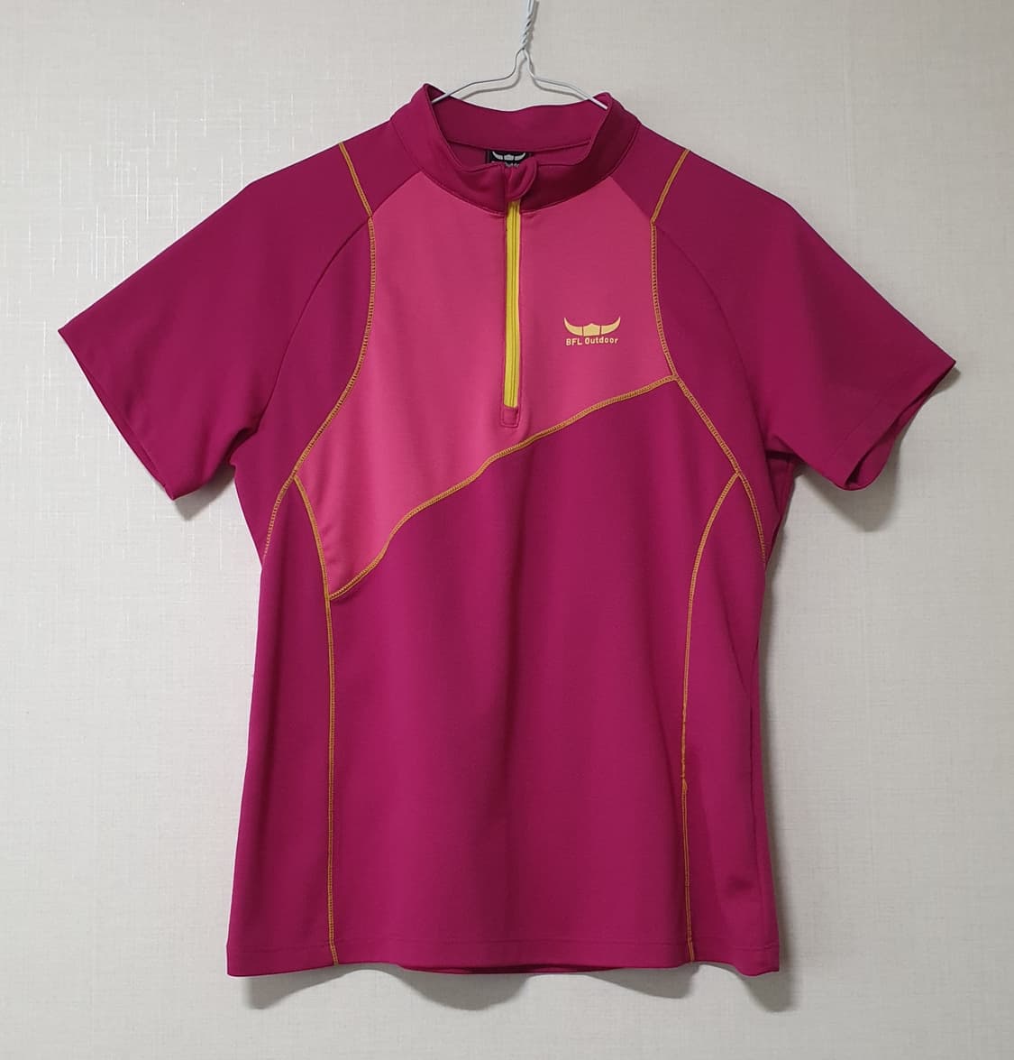 BFL 등산 반팔티 여성 반집업 95사이즈 상품이미지1